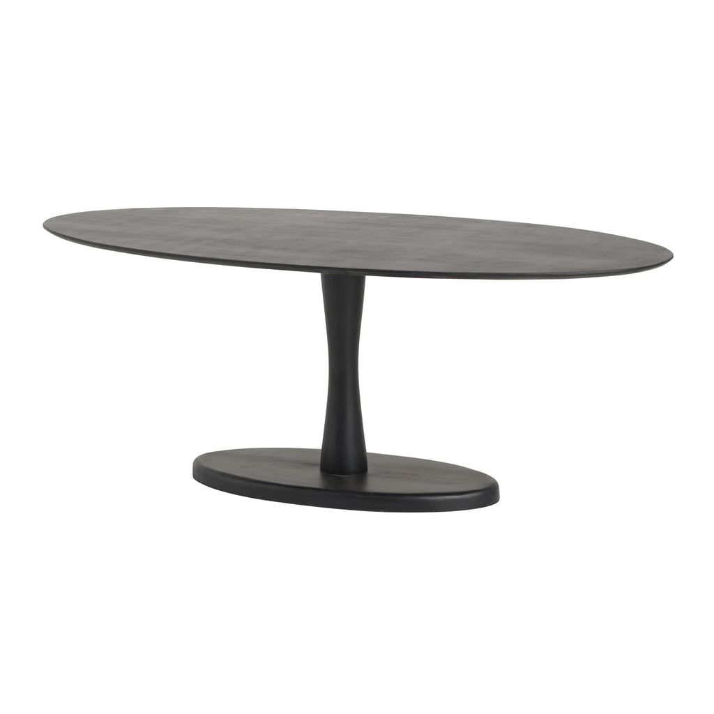 Eettafel 200, ovaal, Black