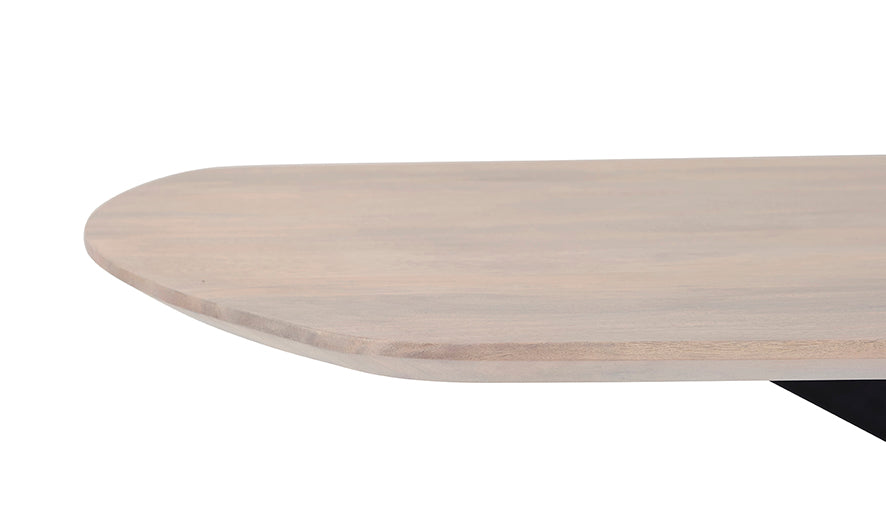Eettafel deens ovaal 210, Mango Ashblond