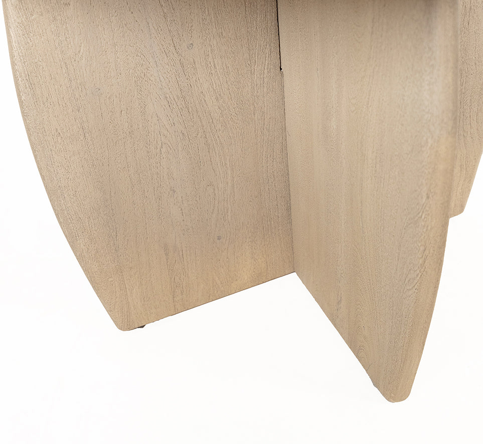 Eettafel Ø120, Acacia Weathered Wood