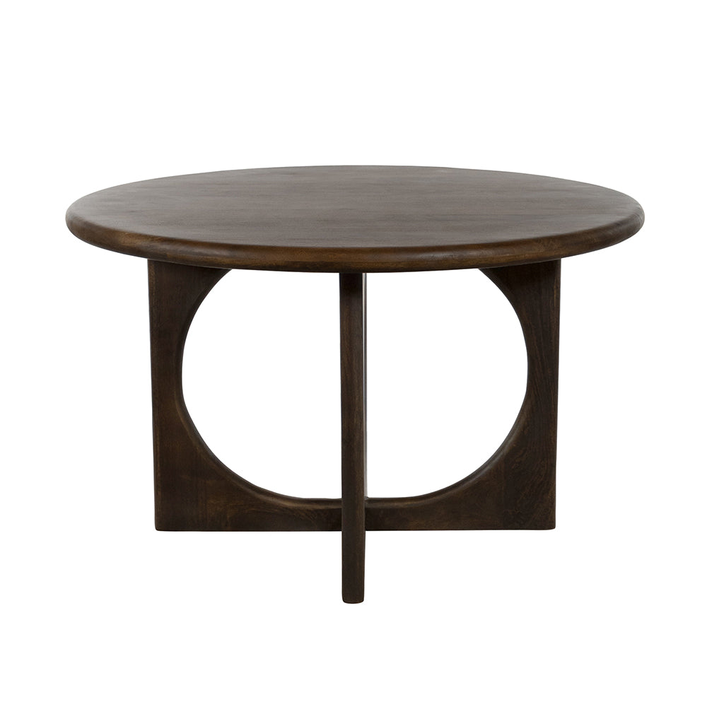 Eettafel Ø130, Mango Walnut