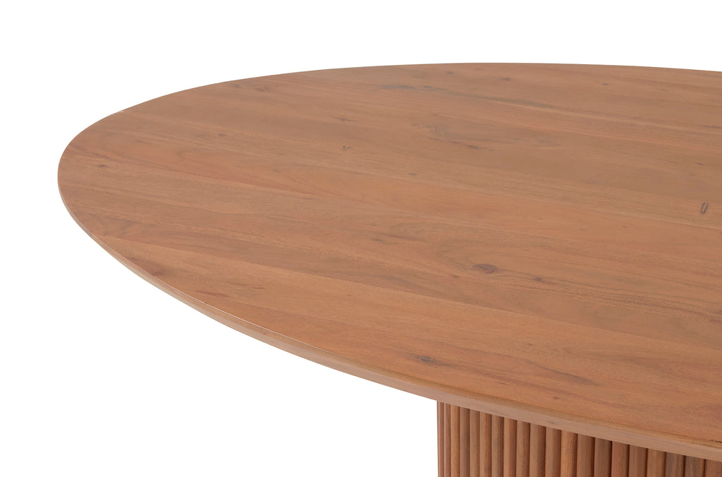 Eettafel ovaal 180, Acacia Naturale