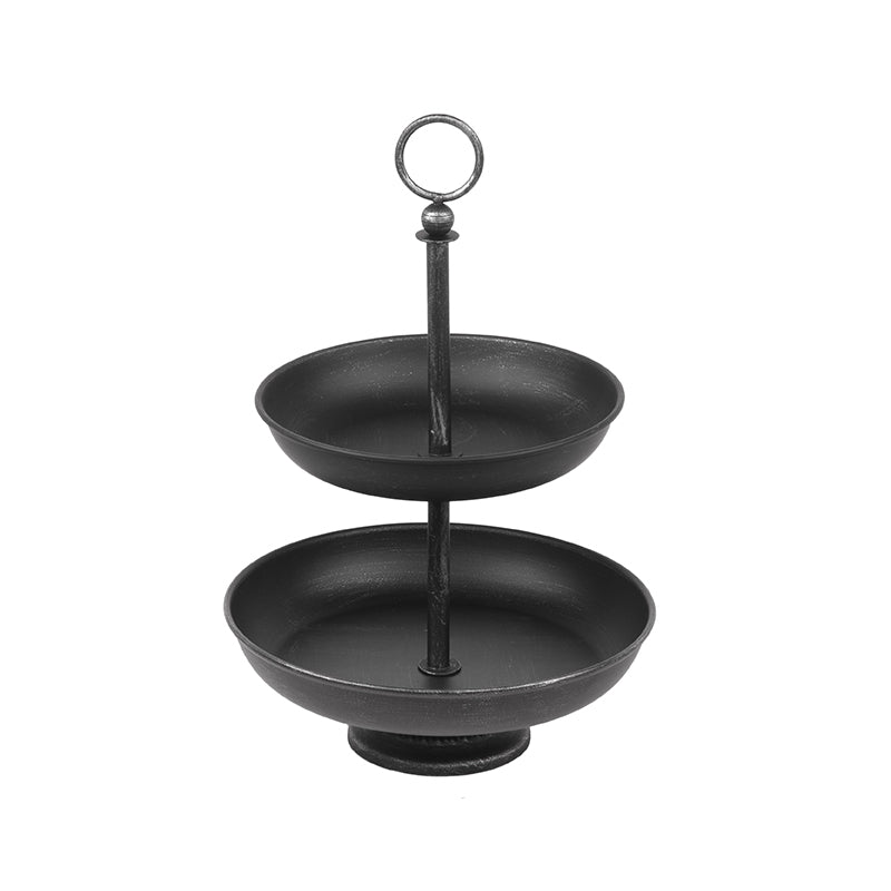 Etagere - Zwart - Metaal