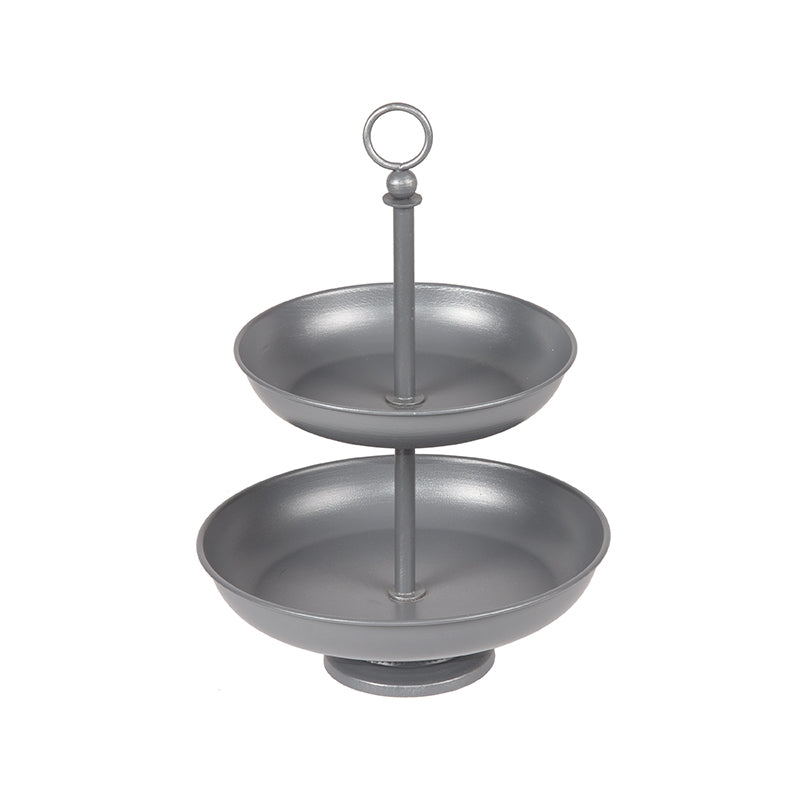 Etagere - Grijs - Metaal