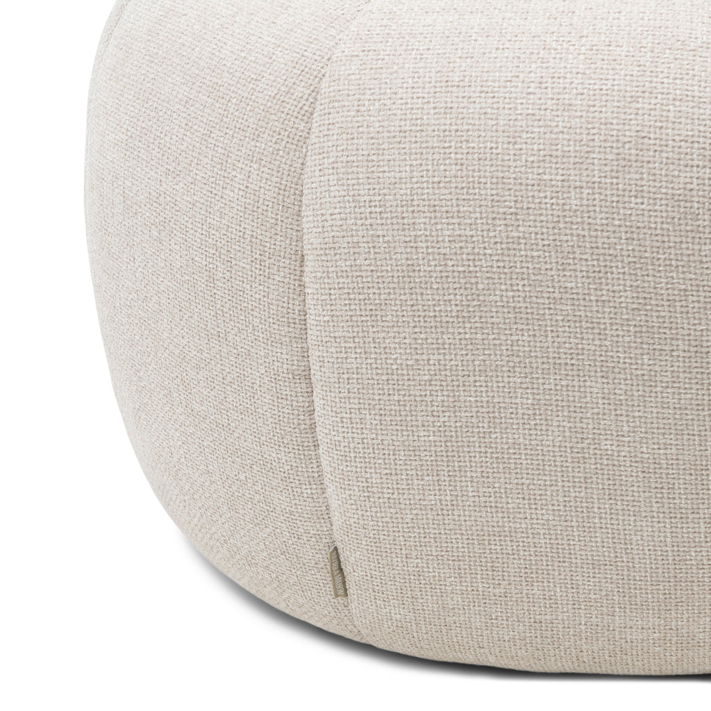 Falcone Poef Glossy Flax