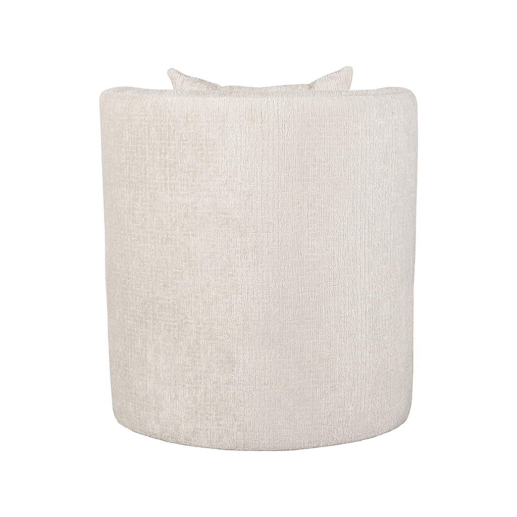 Fauteuil Evy fluweel naturel 65 cm