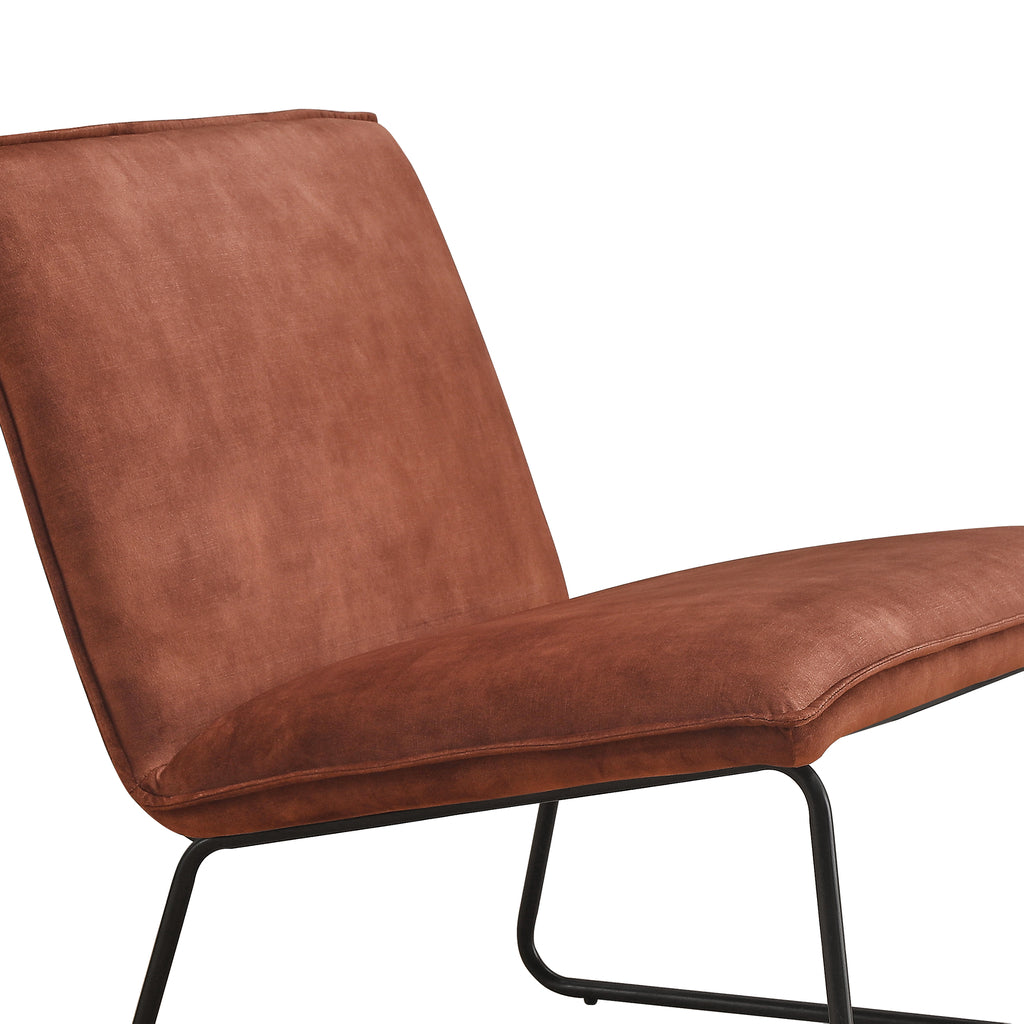 Fauteuil James - Velvet Roest