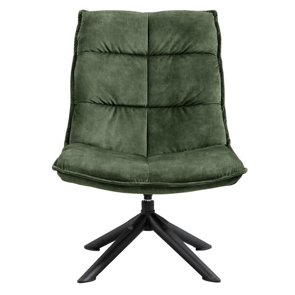 Fauteuil Lucas - Velvet Mosgroen