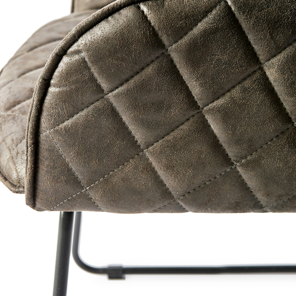 Frisco Drive stoel Pel Espresso