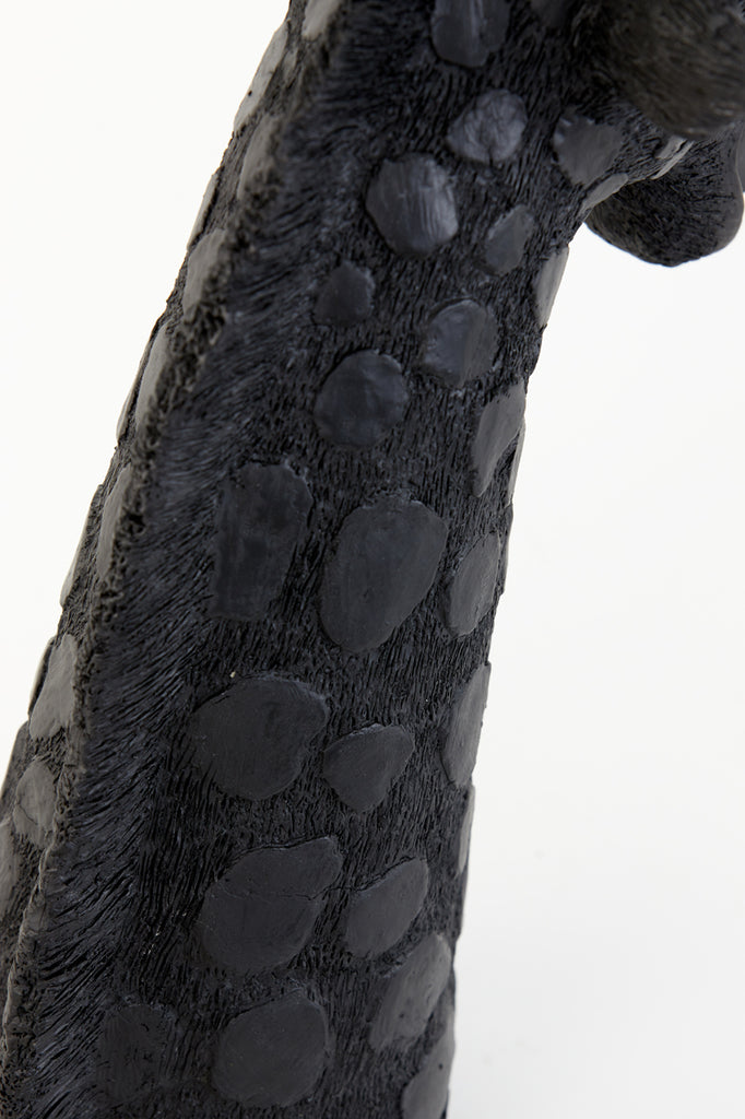 Tafellamp Giraffe in Zwart - 33x25x54 cm