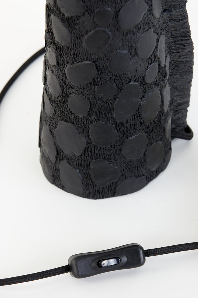 Tafellamp Giraffe in Zwart - 33x25x54 cm