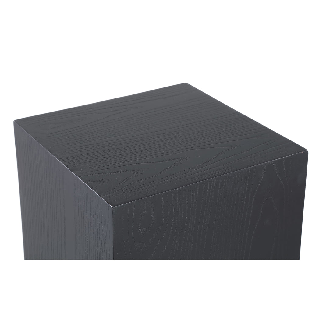 Gustavo Black colored oakveneer pedestal SV2 S