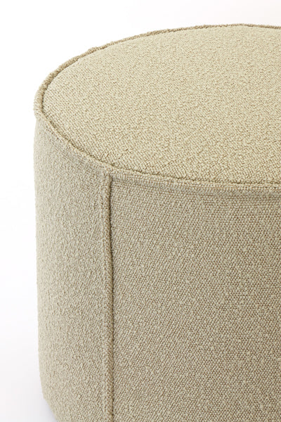 Poef Haeley - Bruin Ø 50cm