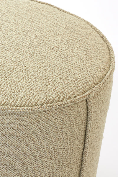 Poef Haeley - Bruin Ø 50cm