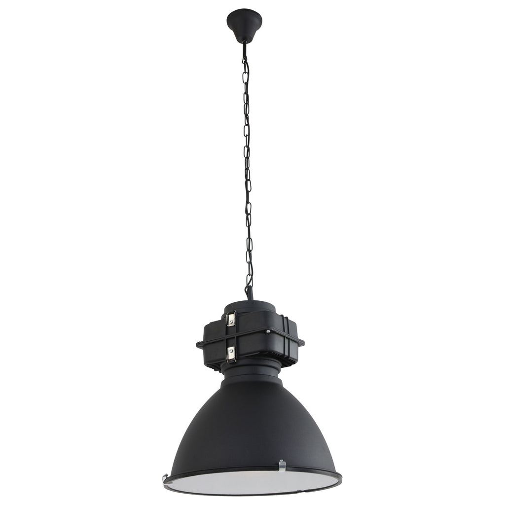 Hanglamp industrie glas 48 cm