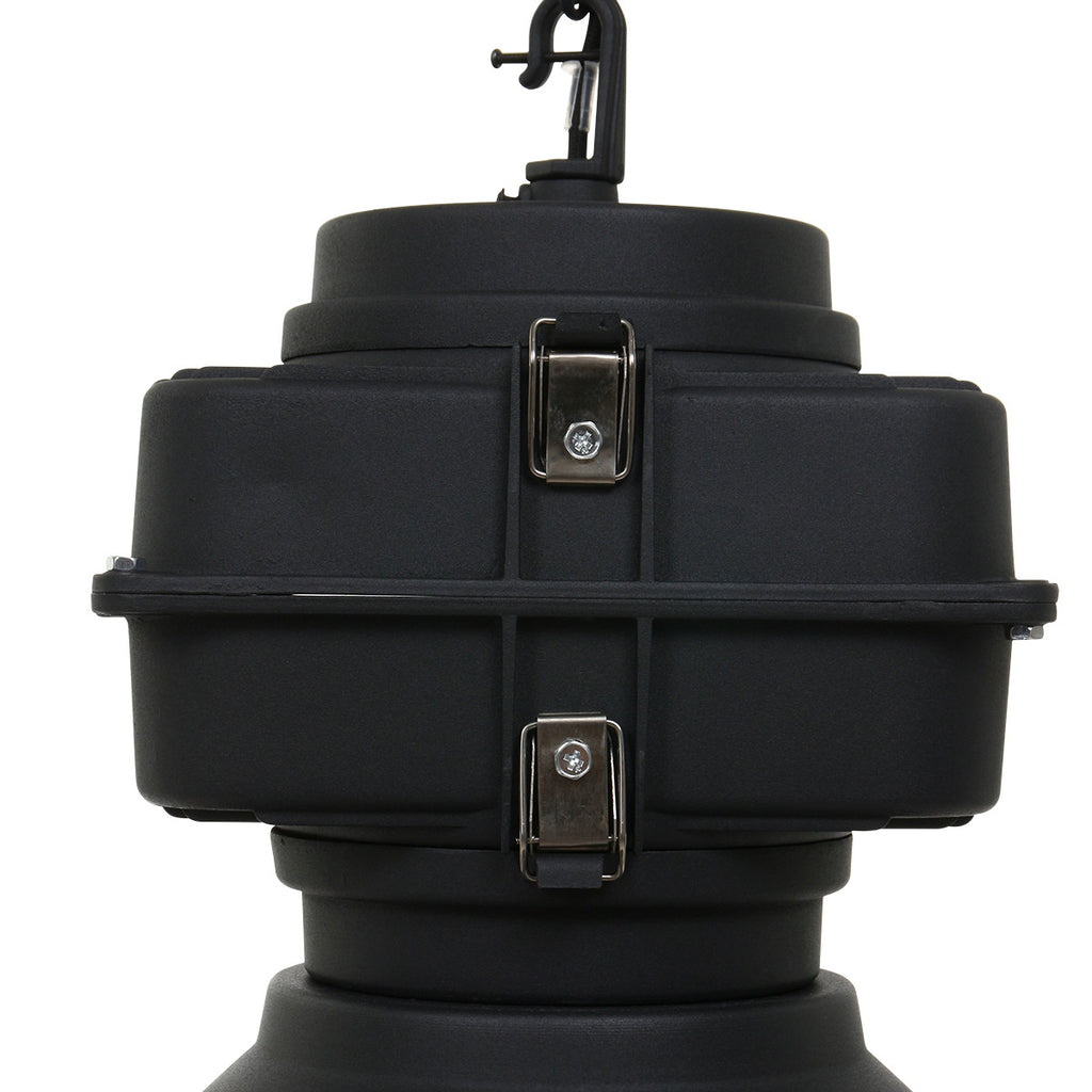 Hanglamp industrie glas 48 cm