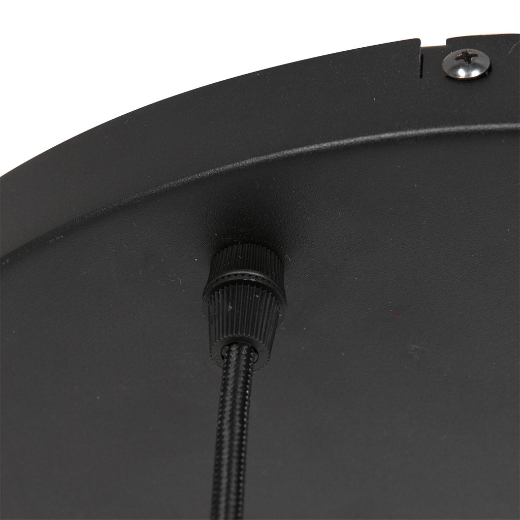 Hanglamp Bollique in Zwart