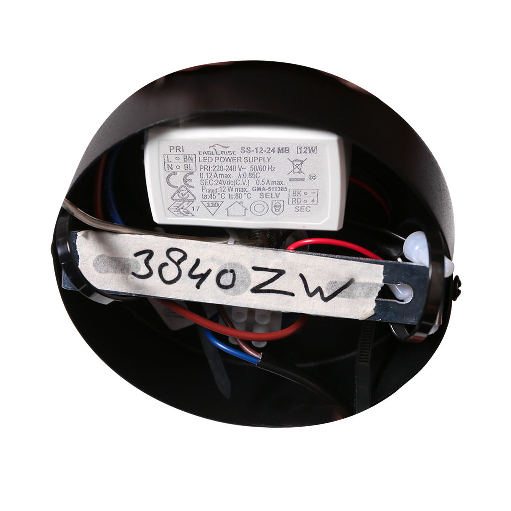 Hanglamp Geripu Ø 15 cm geribbeld kunststof met led module