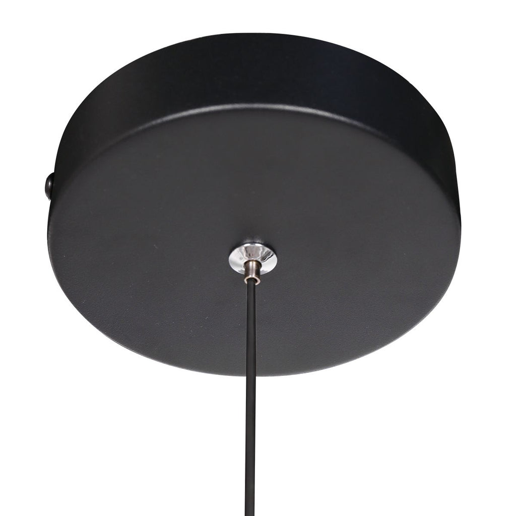 Hanglamp Geripu Ø 15 cm geribbeld kunststof met led module
