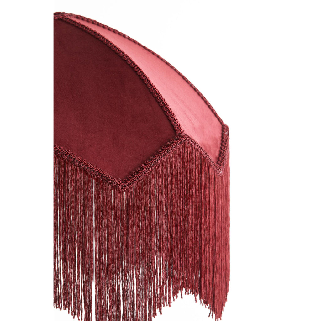 Hanglamp Malacia - Donkerrood - Ø40cm