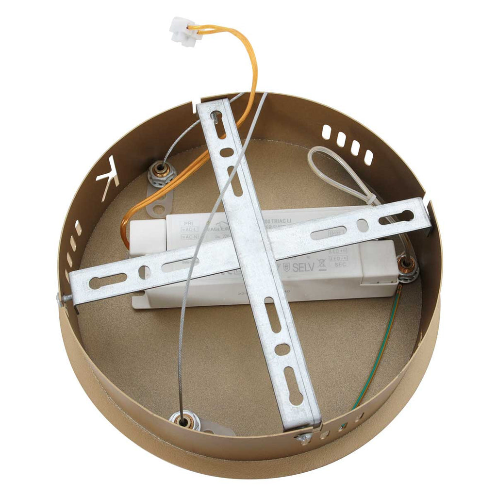 Hanglamp Ringlux in Goud