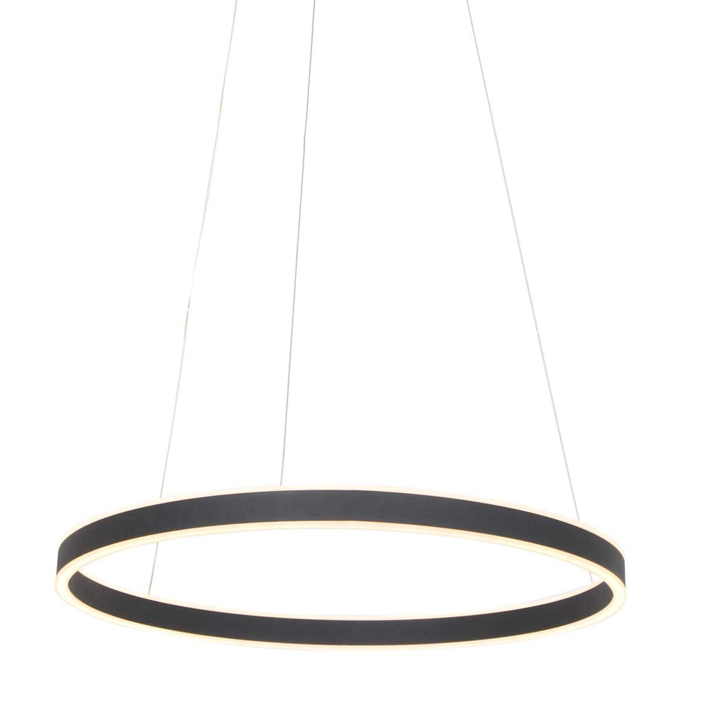 Hanglamp Ringlux in Zwart