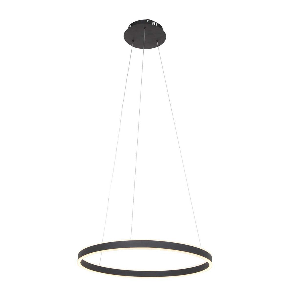 Hanglamp Ringlux in Zwart