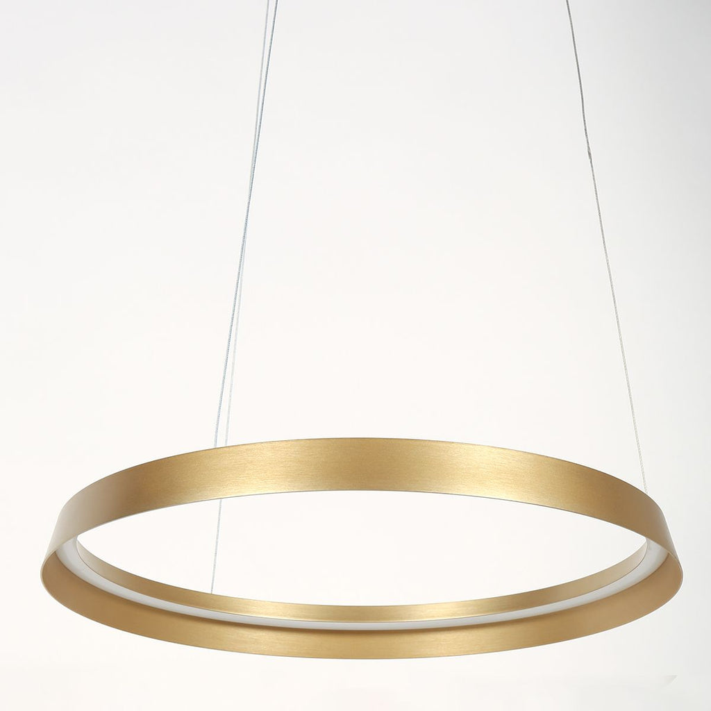 Hanglamp Ringlux Goud Ø 60