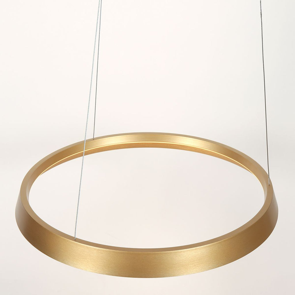 Hanglamp Ringlux Goud Ø 60