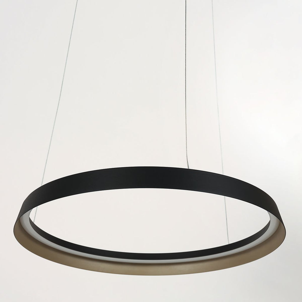 Hanglamp Ringlux Zwart Ø 60