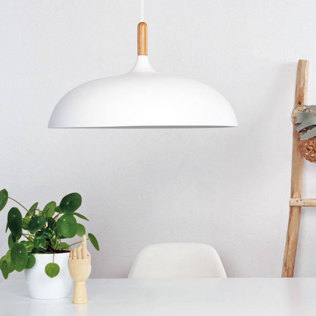 Hanglamp wit 45 cm