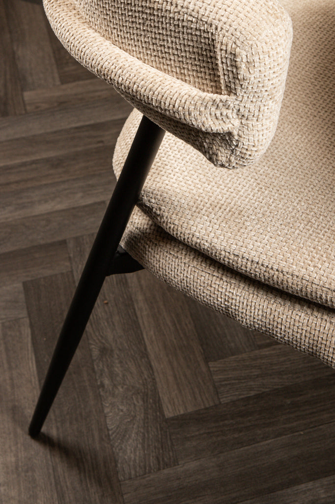 Helsinki dining chair cream