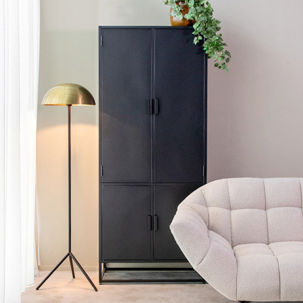 Bergkast Luff - Zwart - Metaal