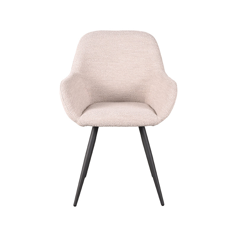 Eetkamerstoel Fender in Naturel - Boucle