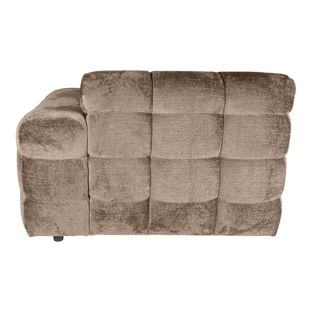 Jidde | Chaise longue Rechts - Berge 1042 beige
