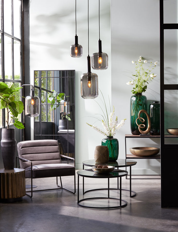 Bijzettafel Kavango - Antiek Brons - Ø45cm