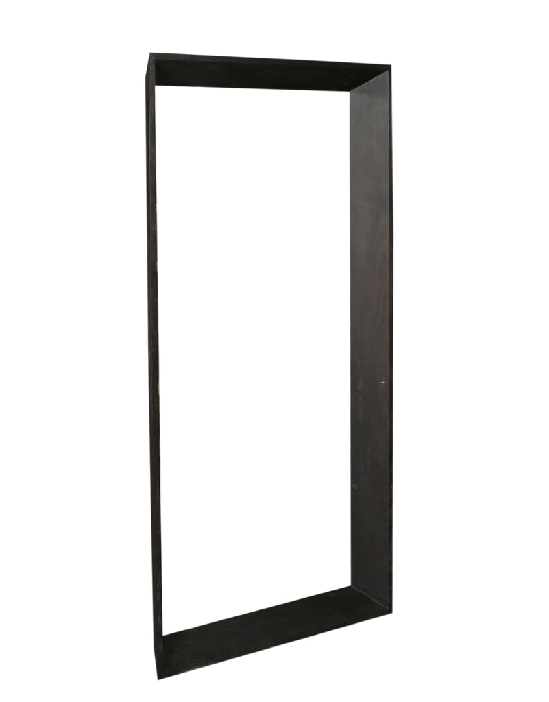 Kyro Black acacia houten spiegel L