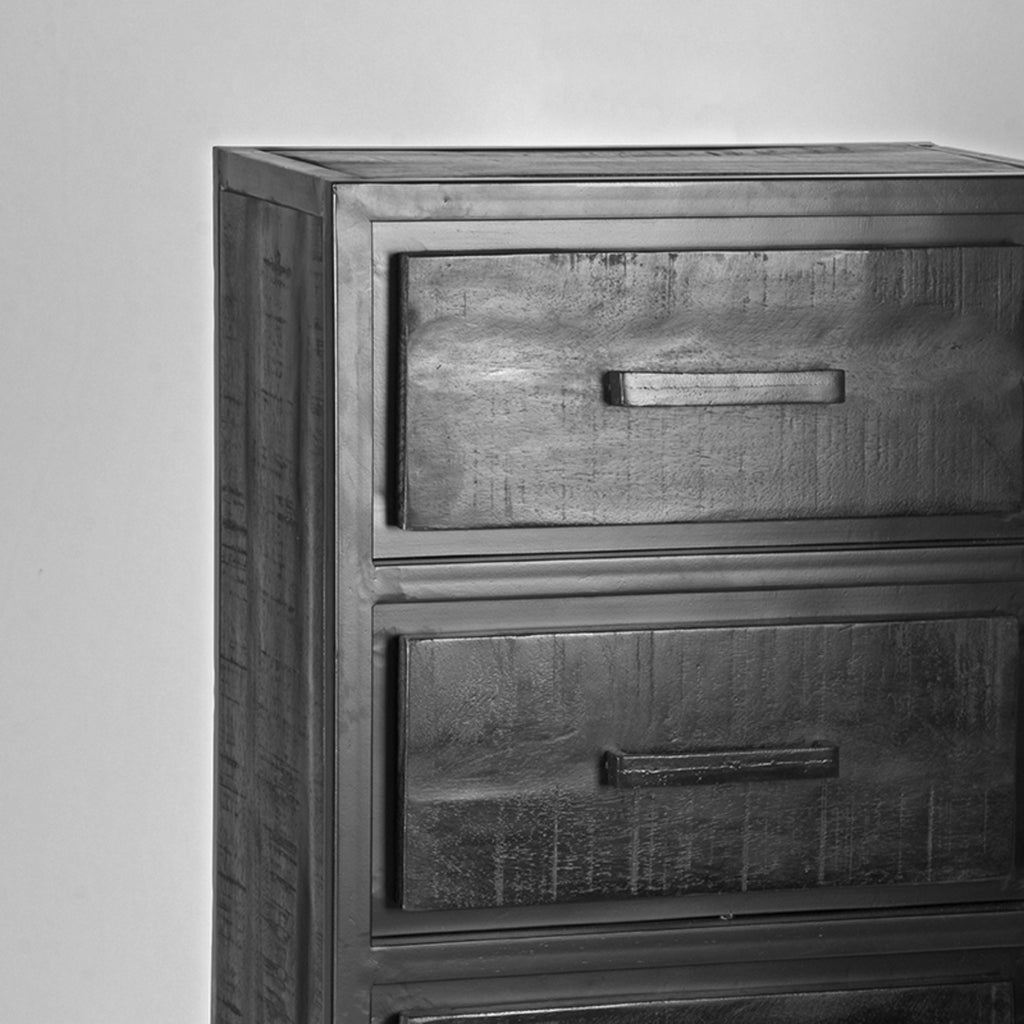 Ladekast Chili - Zwart - Mangohout