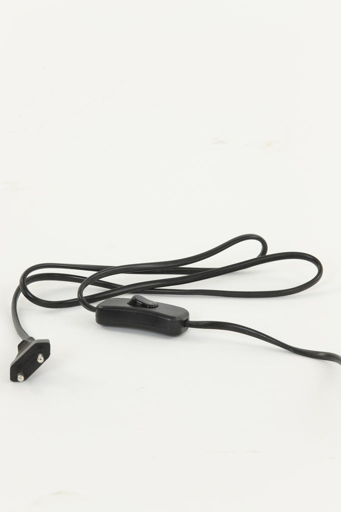 Jovany Lampvoet Ø 20x58 cm in zwart hout