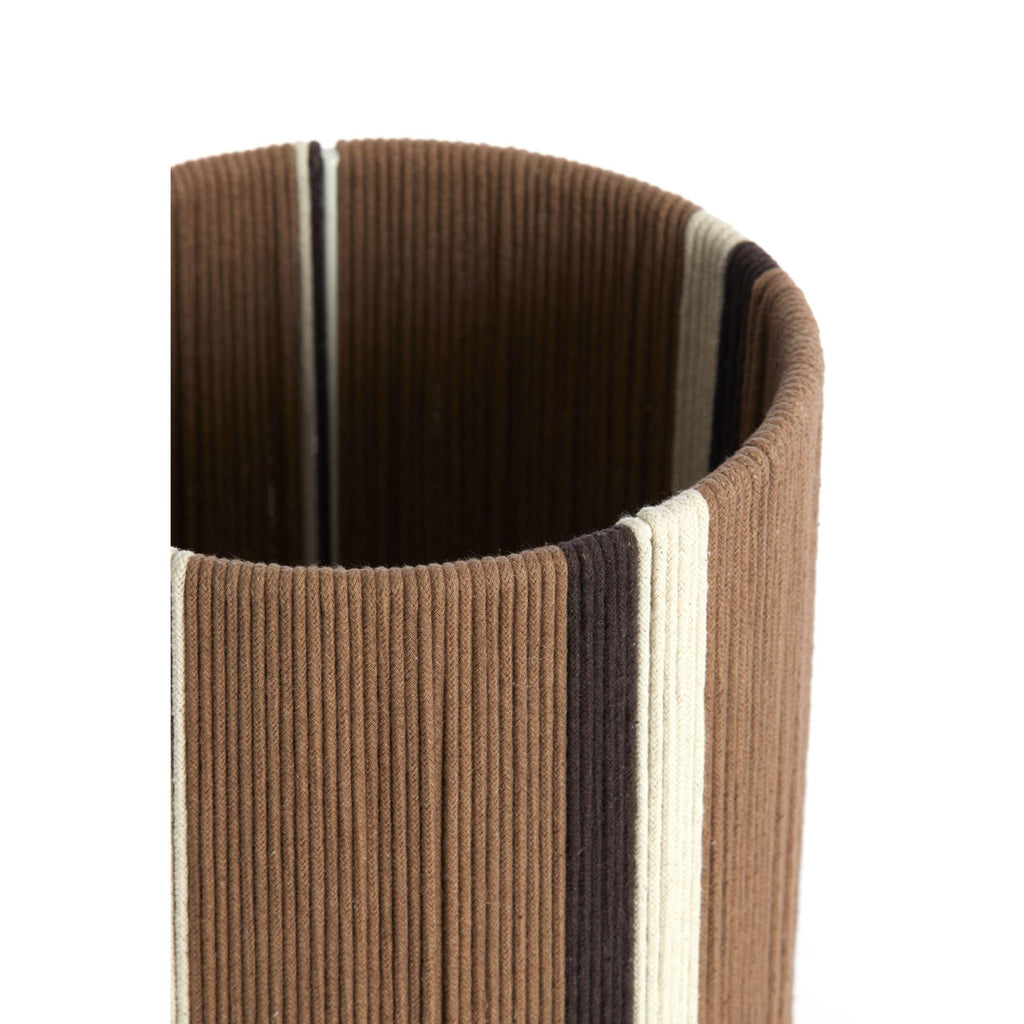 Lampenkap Medan - Donkerbruin - Ø20cm