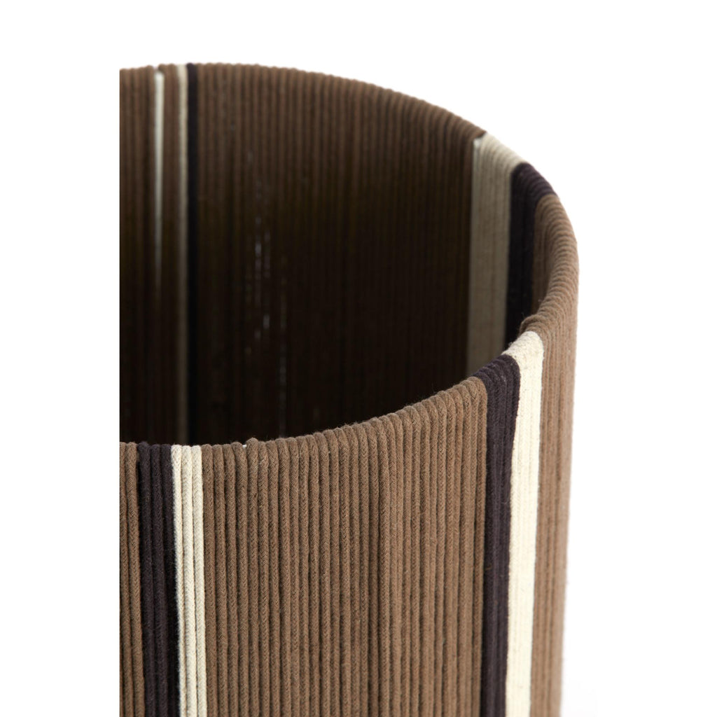 Lampenkap Medan - Donkerbruin - Ø25cm