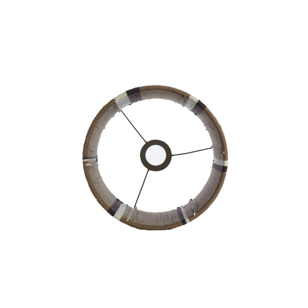 Lampenkap Medan - Donkerbruin - Ø25cm