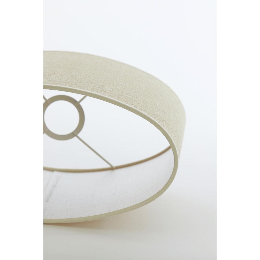 Lampenkap ovaal Sendai - Zand - 30x15x25cm