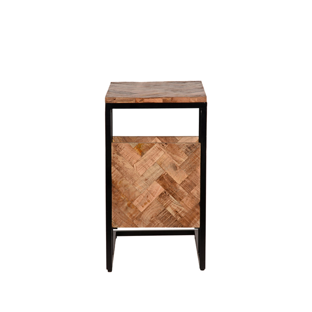 Bijzettafel Shift - Rough - Mangohout