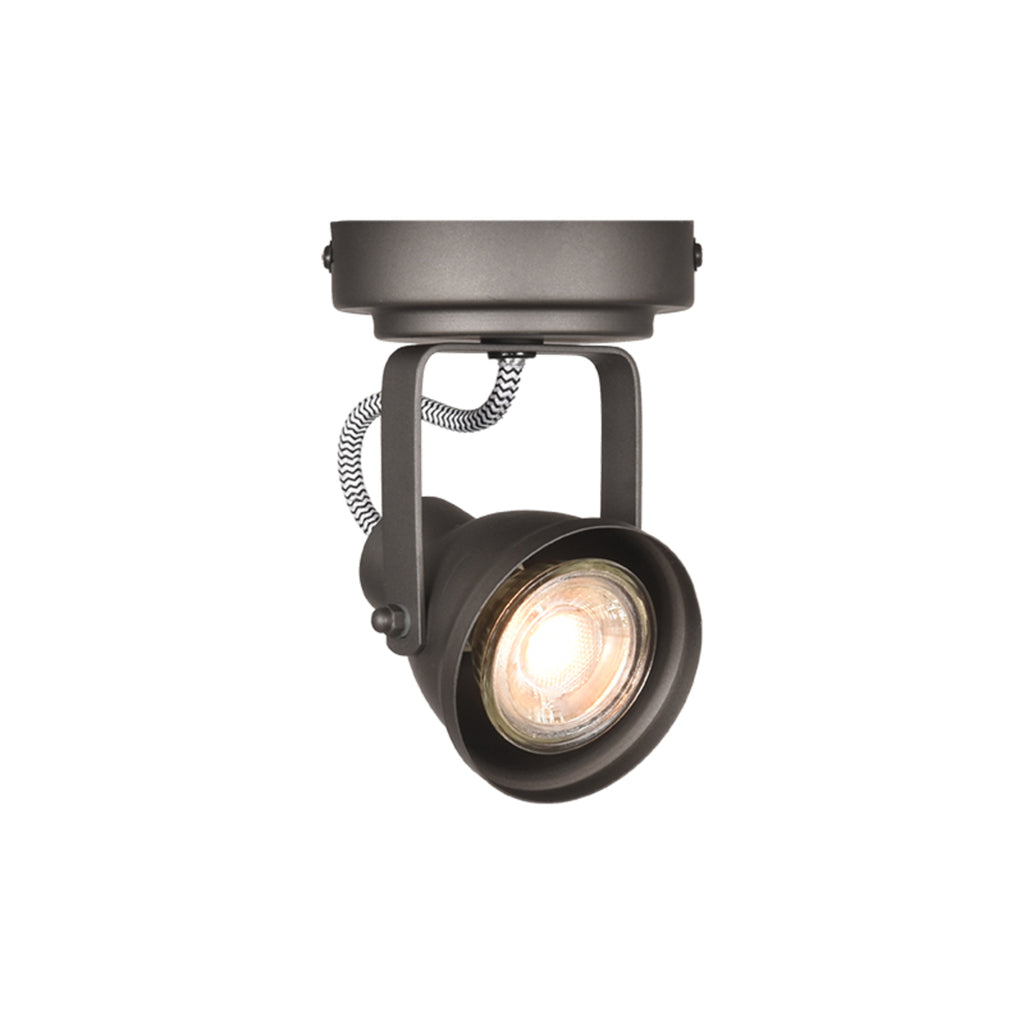 Spot Max led - Grijs - Metaal - 1 Lichts