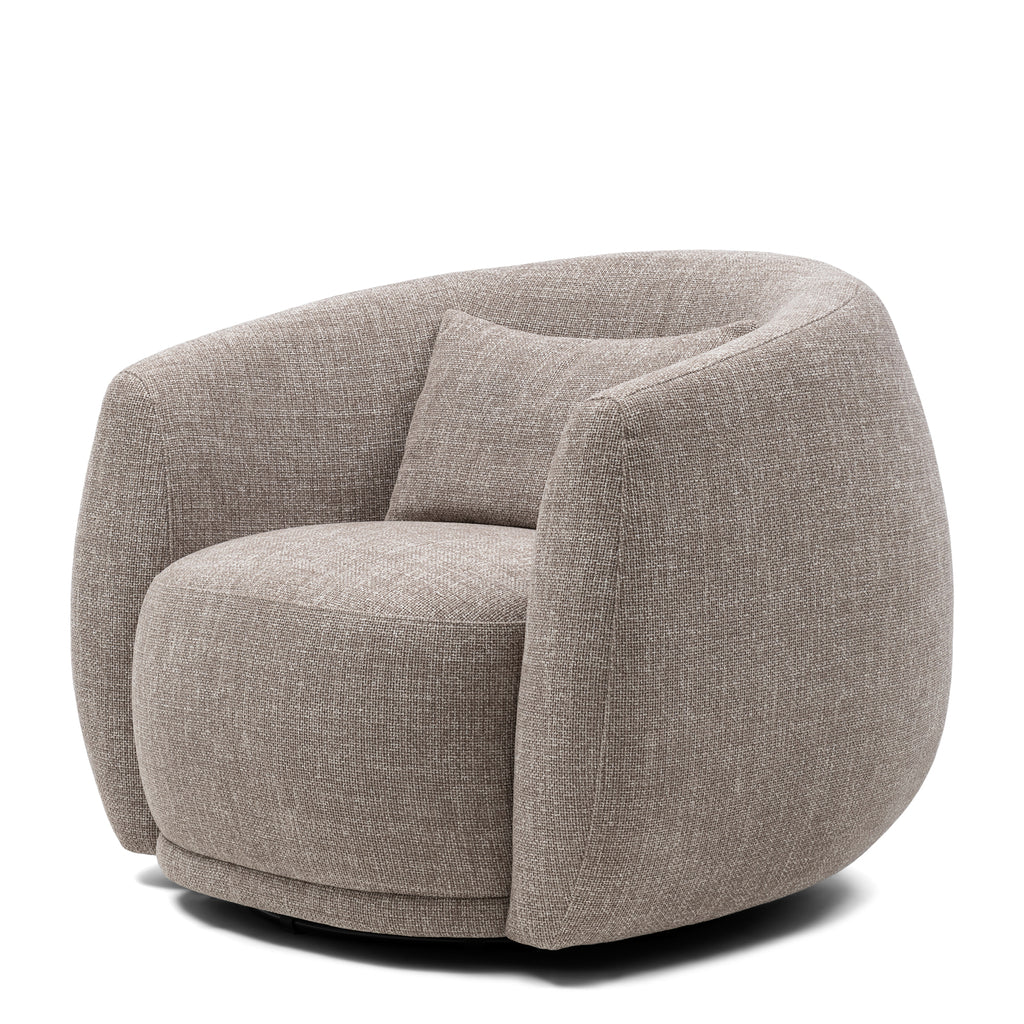 Leonardo draaistoel Bright Taupe