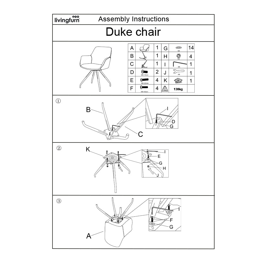 Duke Sand (set van 2)