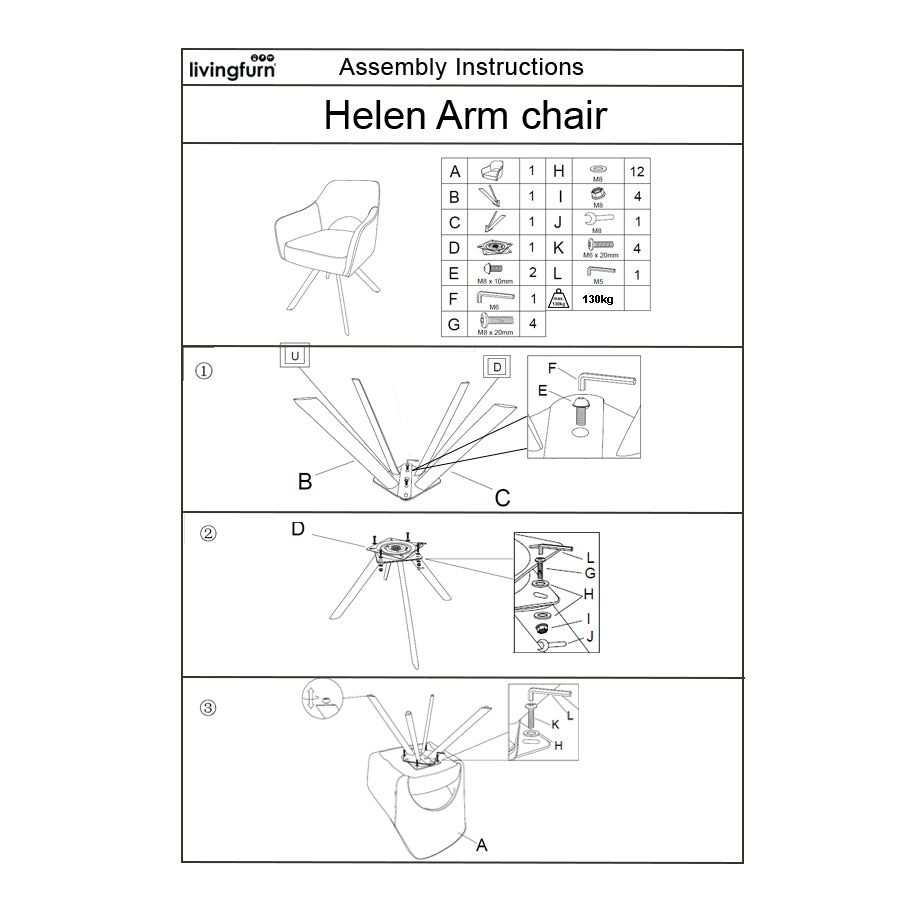 Helen Sand Natural (set van 2)