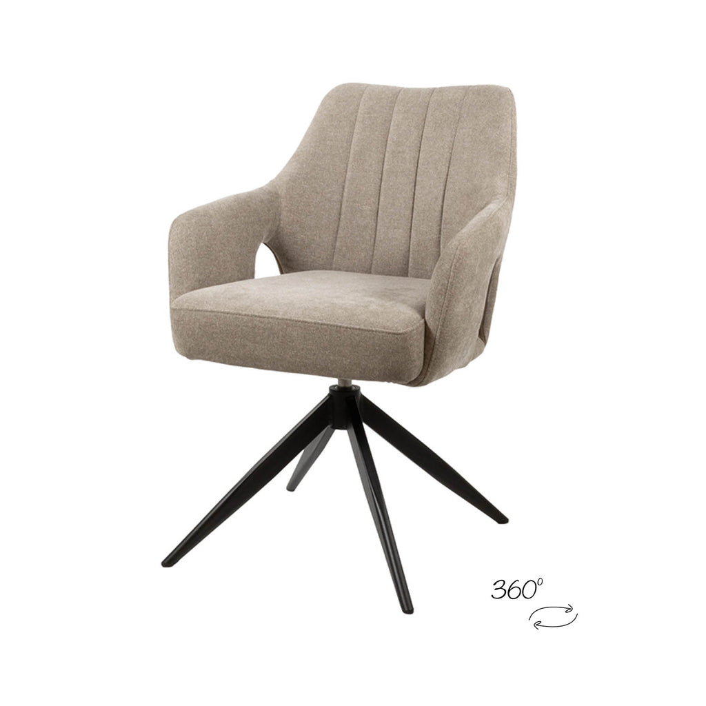 Marley eetkamerstoel - Storm Liver 09