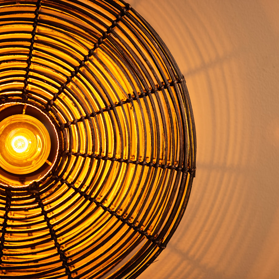 Wandlamp Mataka in Bruin 60 cm