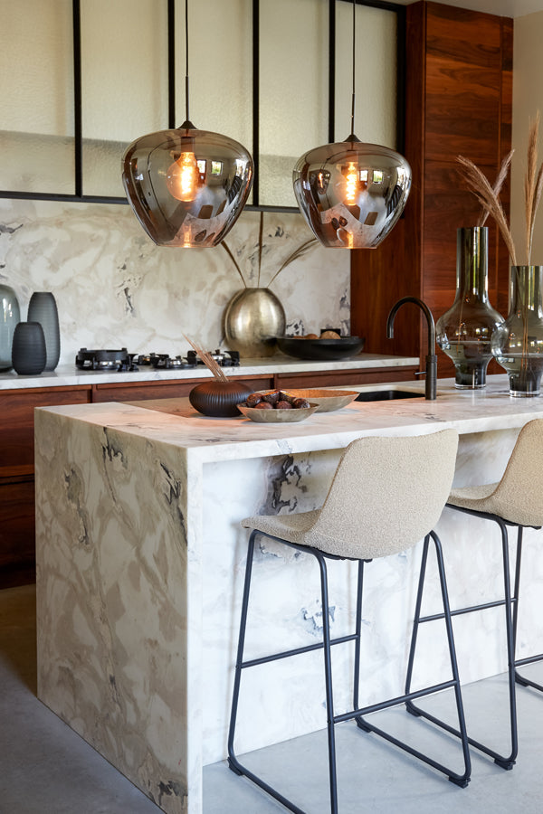 Hanglamp Mayson - Smoke Glas - Ø40cm